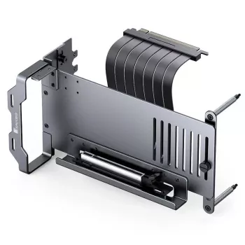 Jonsbo A50 vertikálna sada na montáž GPU, PCIe 5.0 riser kábel 175 mm, sivá (A50 GRAY)