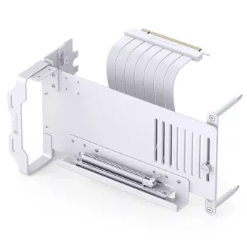 Jonsbo A50 vertikálna sada na montáž GPU, PCIe 5.0 riser kábel 175mm - biela