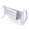 Jonsbo A50 vertikálna sada na montáž GPU, PCIe 5.0 riser kábel 175mm - biela
