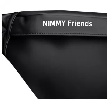 Nimmy crossbody taška Cool Dog with Glasses čierna