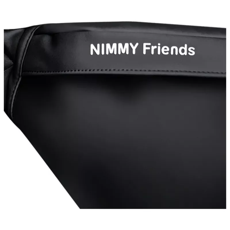 Nimmy crossbody taška Cool Dog with Glasses čierna