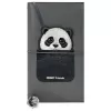 Nimmy 2-in-1 set zápisníka a pera čierny Big Eyed Pet 2.0 Panda