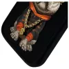 Nimmy puzdro pre iPhone 16 Pro Max 6,9 palca čierna Glasses Cool Dog