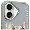 Nimmy ochranné puzdro pre Apple iPhone 16 6,1 palca sivá Glasses Cool Dog