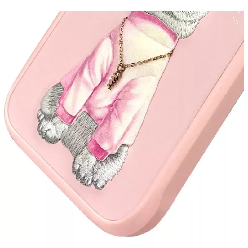 Nimmy Glasses Cool Cat puzdro na zadnú stranu pre Apple iPhone 16 Pro Max 6,9 palca ružová