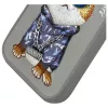 Nimmy ochranné puzdro pre Apple iPhone 16 Pro Max 6,9 palca sivá Glasses Cool Cat Graphic