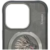 Nimmy Dragon MagSafe puzdro pre iPhone 16 Pro Max sivá