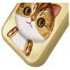 Nimmy BigEyed Pet 2.0 Cat puzdro pre Apple iPhone 16 Pro 6,3 palca khaki