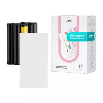 Liene PixCut tlačový papier 4x7 palcov 72 listov lesklý fotopapier