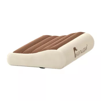Flextail Zero Pillow nafukovacia kempingová poduška (hnedá)