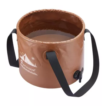 Flextail Flex Bucket 20L skladacie vedro (hnedá)