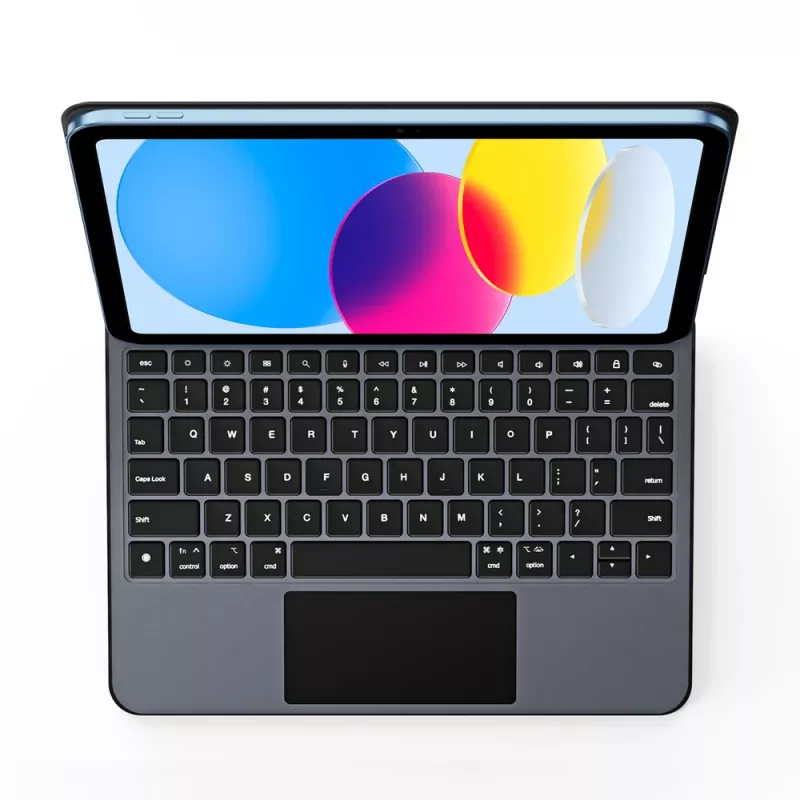 DUXDUCIS MK Series folio puzdro pre iPad 10 (2022) / iPad 11 (2025) - čierna