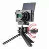 ULANZI SB5812 U-Pod hliníkový statív s cold shoe pre fotoaparát a smartfón, čierny