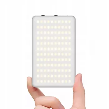 Ulanzi VL120 3200K-6500K bi-color LED video svetlo s LCD displejom