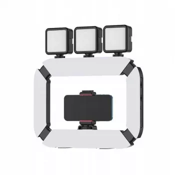 Ulanzi U200 LED video svetlo s držiakom na smartfón - bi-color 2500K-8500K