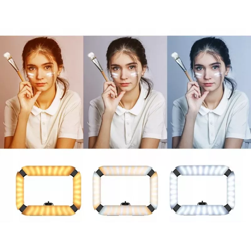 Ulanzi U200 LED video svetlo s držiakom na smartfón - bi-color 2500K-8500K
