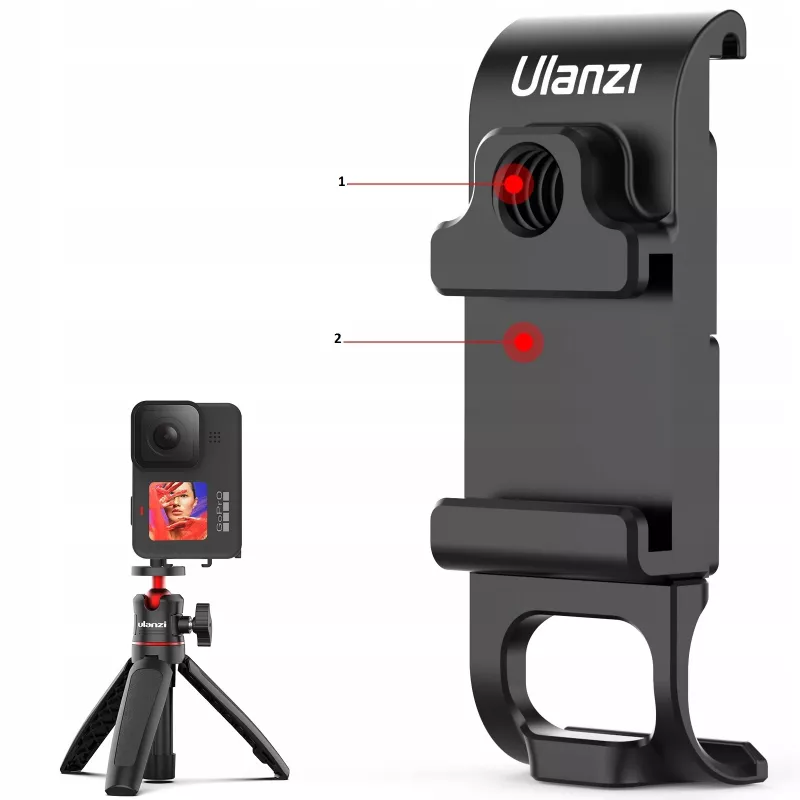 Ulanzi G9-6 bočný kryt batérie s cold shoe a 1/4 palcovým závitom pre GoPro Hero 9/10/11/12 čierny