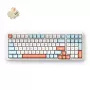 MCHOSE MC-K99V2-3 98-Key Tri-Mode mechanická klávesnica, Gasket Mount, Hot-Swappable, RGB, 8000mAh, čierna