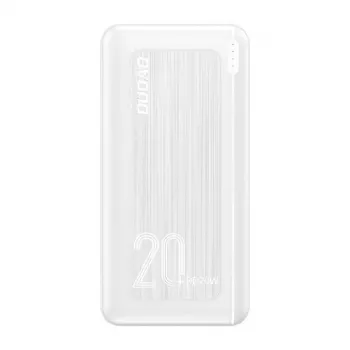 Dudao K12PQ+ powerbanka 20000mAh 20W biela