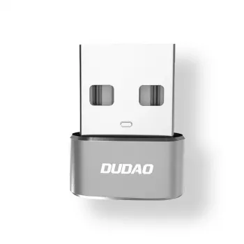 Dudao L16AC USB-A na USB-C adaptér - Space Gray