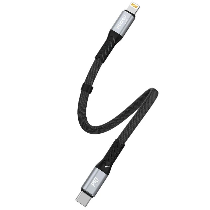 Dudao L10P USB-C na Lightning kábel 20W 0,23m biely