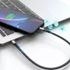 Dudao L10P USB-C na Lightning kábel 20W 0,23m biely