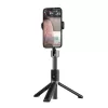 Dudao F18 Bluetooth selfie tyč so statívom 110 cm čierna