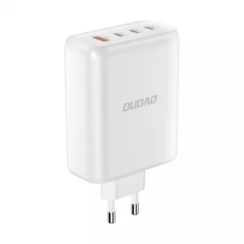Dudao A140 140W GaN USB-C nabíjačka 3xUSB-C 1xUSB-A čierna