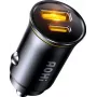 AOHi Superauto PD 65W GaN nástenná nabíjačka 1x USB-C 1x USB-A čierna