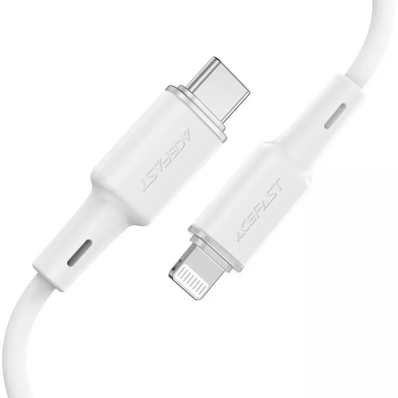 ACEFAST MFI USB-C na Lightning kábel 1,2m, 30W, 3A, čierny (C2-01)