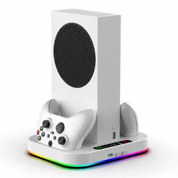 IPEGA nabíjací a chladiaci RGB stojan pre Xbox Series S + 2 ks