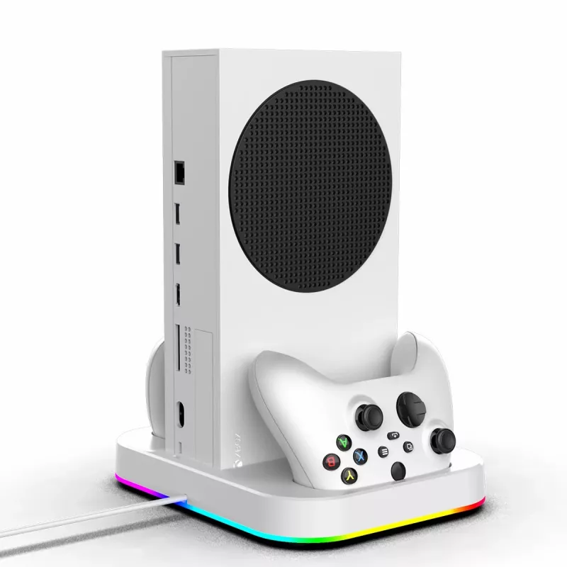 IPEGA nabíjací a chladiaci RGB stojan pre Xbox Series S + 2 ks