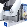 IPEGA multifunkčná nabíjacia stanica pre PS5 Slim biela