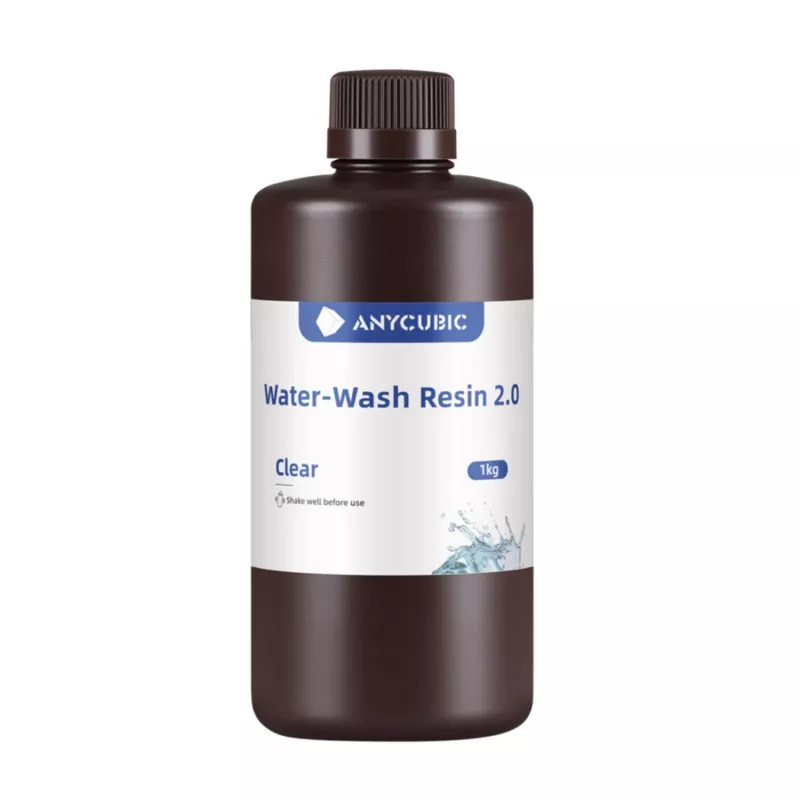 ANYCUBIC Water-Wash 2.0 1kg resin transparentný