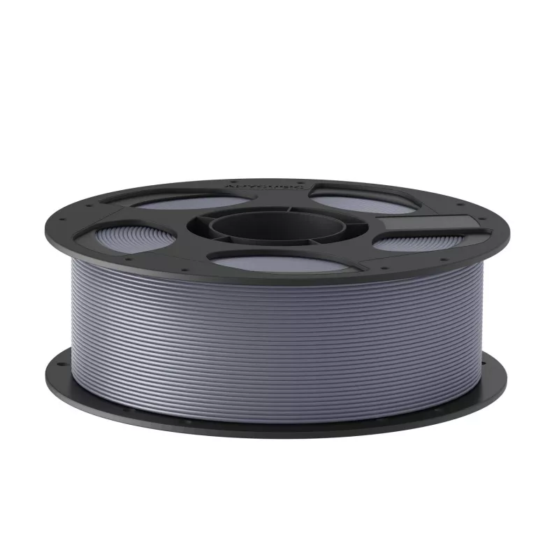Anycubic Basic PLA filament 1,75 mm textúrovaný strieborný 1 kg AHPLSL-107