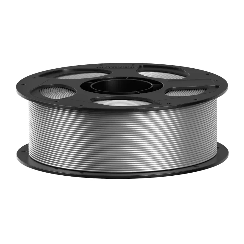 Anycubic PLA Silk Filament 1,75 mm strieborná 1 kg