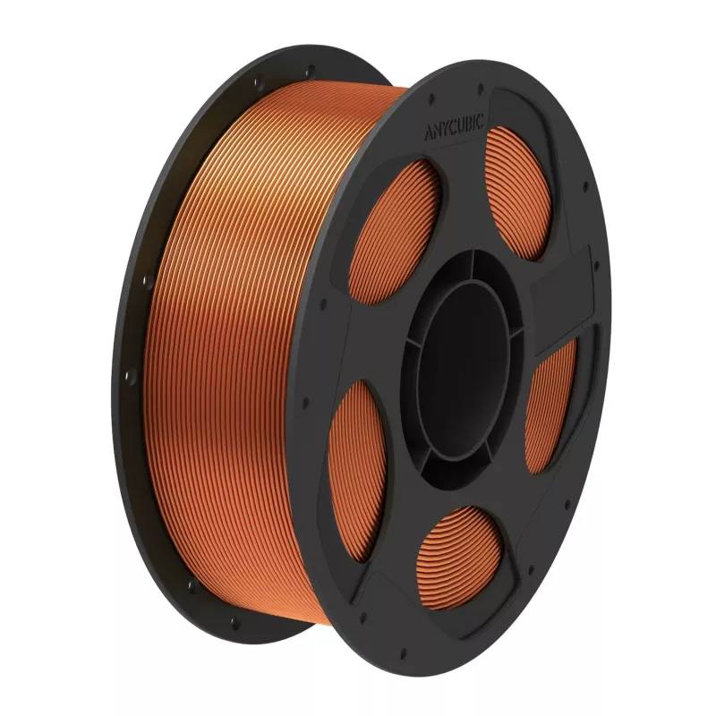 Anycubic PLA Silk Filament 1,75 mm medená 1 kg AHSCCO-103
