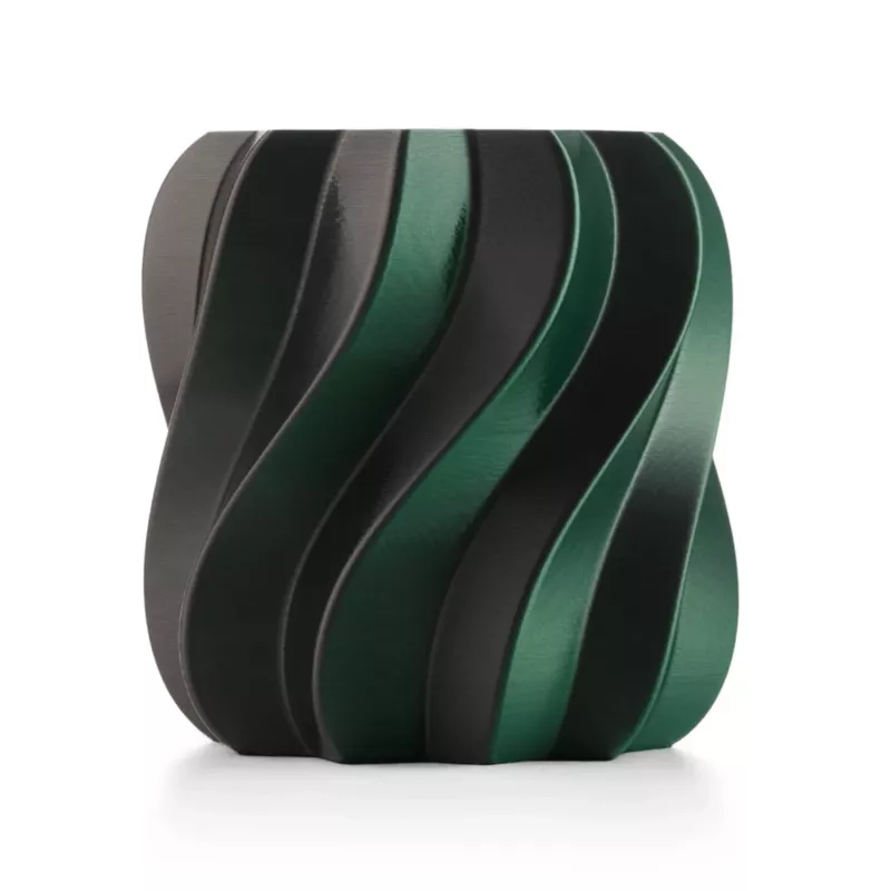 Anycubic PLA Silk Dual Color Filament 1,75 mm čierna & zelená 1 kg