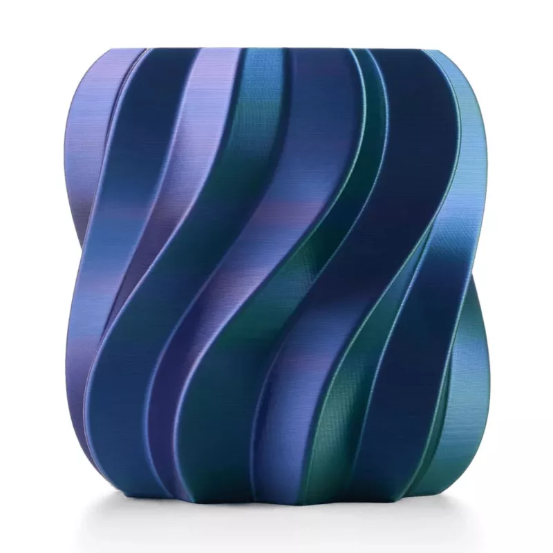 Anycubic PLA Silk Tri-Color Filament 1,75 mm modrá, zelená, fialová AHSC14-103