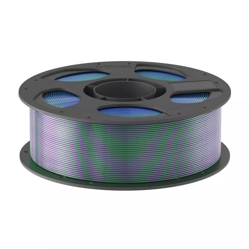 Anycubic PLA Silk Tri-Color Filament 1,75 mm modrá, zelená, fialová AHSC14-103
