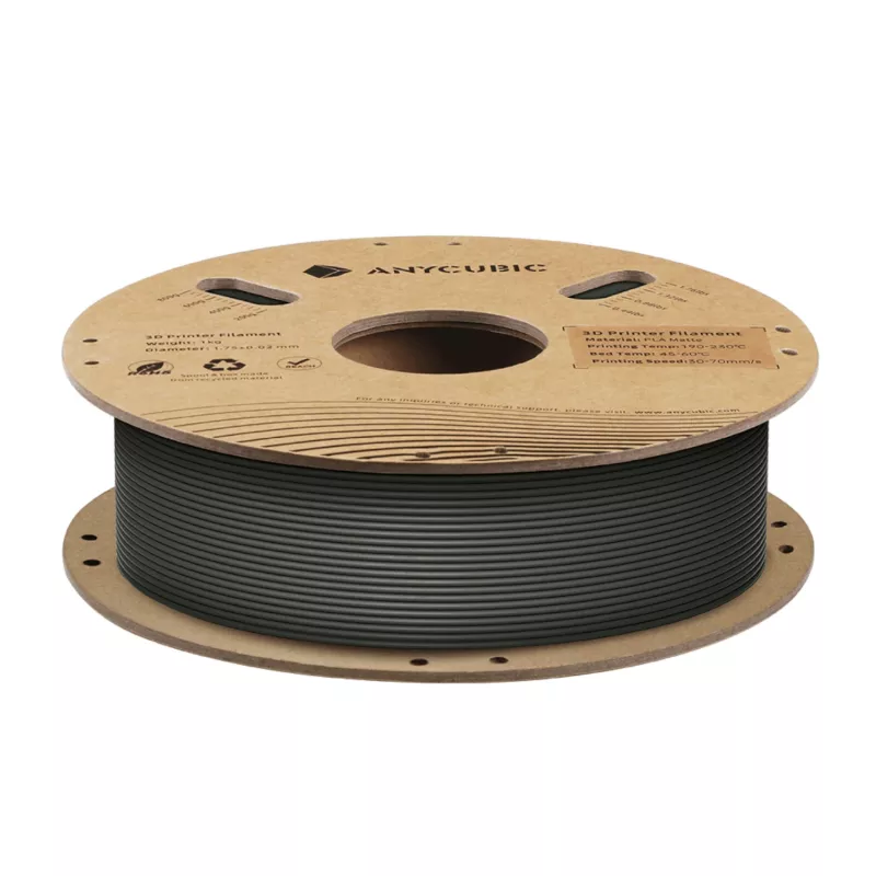 Anycubic Matte PLA Filament 1,75 mm čierna 1 kg AHYGBK-101