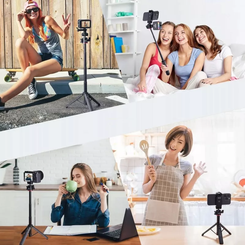 Ulanzi MT-73 statív monopod s 3D hlavou a držiakom na mobil