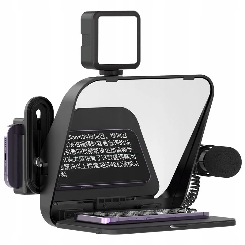 Ulanzi RT02 prenosný teleprompter pre smartfóny, tablety a kamery