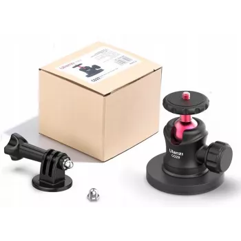 Ulanzi C029 magnetický držiak s prísavkou s 3D guľovou hlavou pre GoPro, DJI, Insta360, SJCAM, Xiaomi