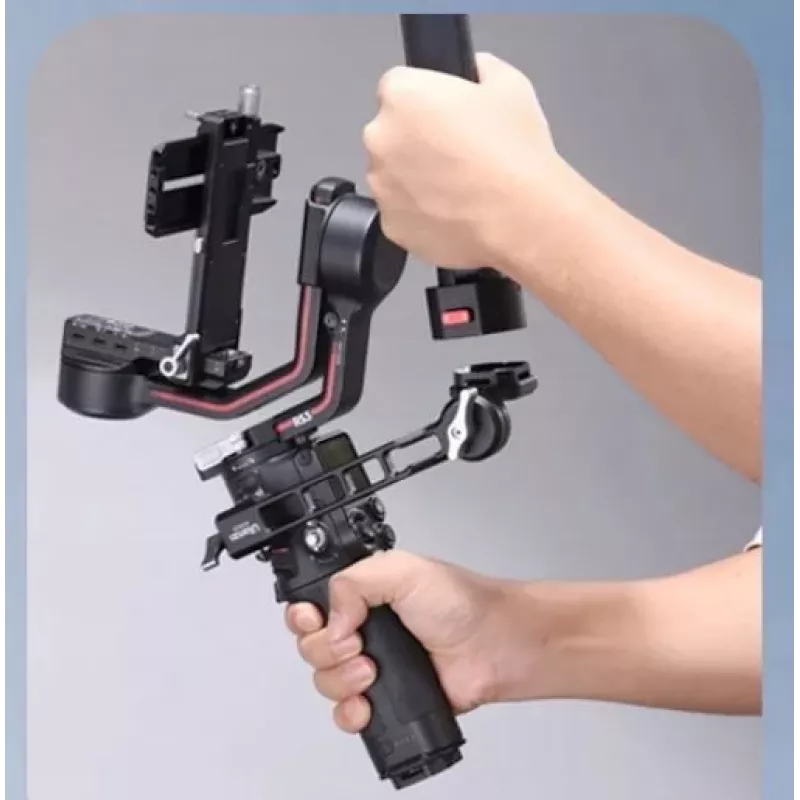 ULANZI NATO Rail Clamp Mount pre DJI Ronin RS 2/RS 3/RS 3 Pro/RS 3 Mini - čierna