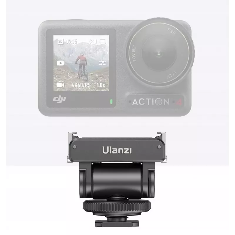 Ulanzi CA22 adaptér Mount Head 1/4 palcová skrutka pre DJI Action 3 / 4