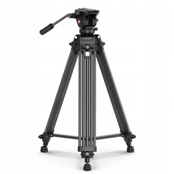 ULANZI MT-81 statív s tekutou hlavou pre filmovanie, zaťaženie 8 kg, výška 155 cm