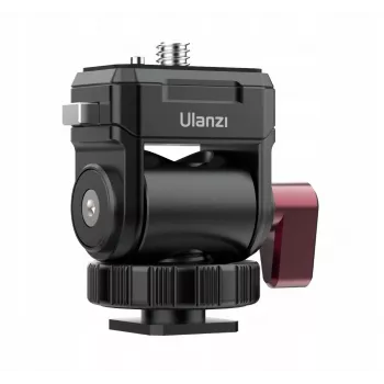 ULANZI Quick CO01 3D 360° držiak monitora so skrutkou 1/4 palca, čierny