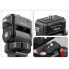 ULANZI Quick CO01 3D 360° držiak monitora so skrutkou 1/4 palca, čierny