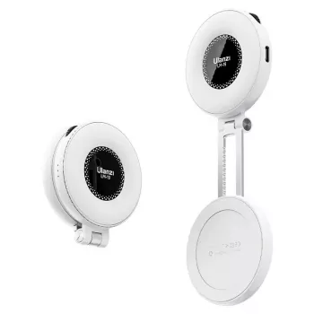 Ulanzi LM19 MagSafe LED video svetlo bi-color 2500K-8500K biela